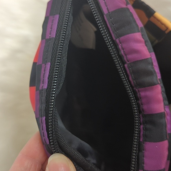 Multi-Colored Checkered Mini Belt Bag - Picture 4 of 8